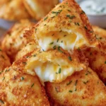 Crispy Cheese-Filled Samosas Meal First Image