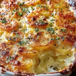 Creamy Roasted Potato and Leek Gratin Recipe Delight First Image
