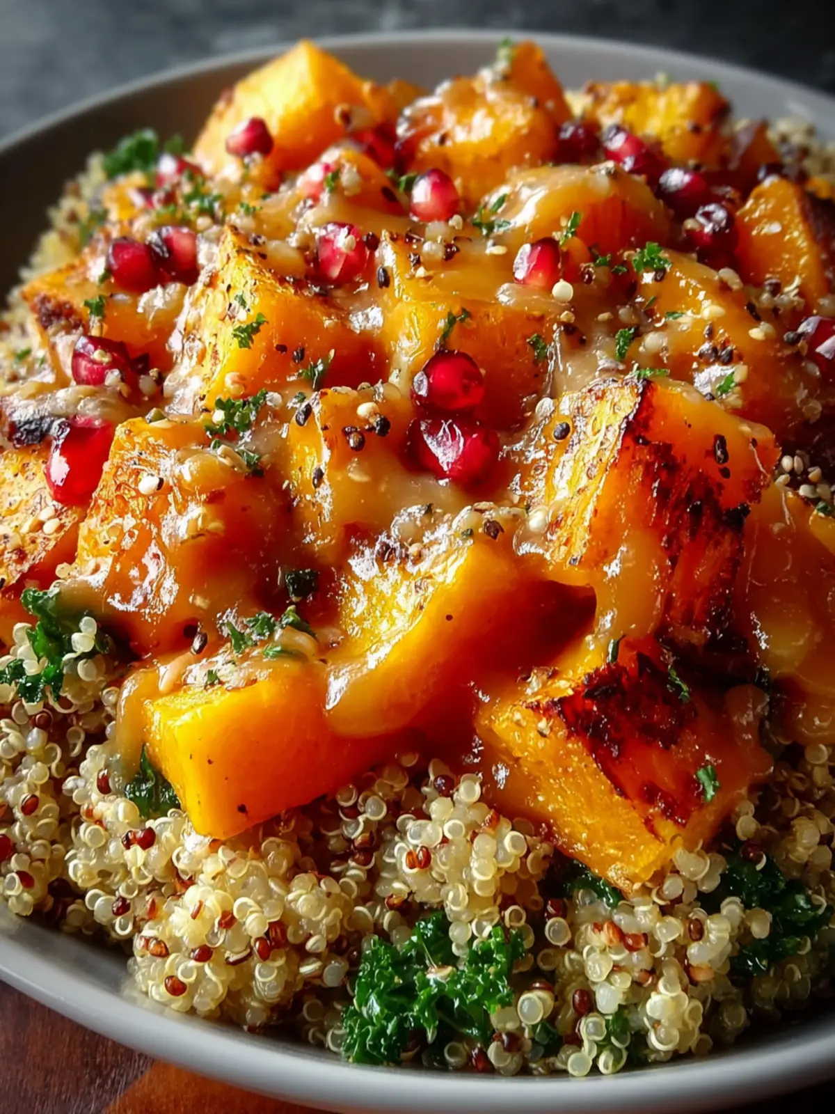 Roasted Butternut Squash & Quinoa Harvest Bowl First Image