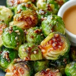 Irresistible Miso Butter Roasted Brussels Sprouts Recipe First Image