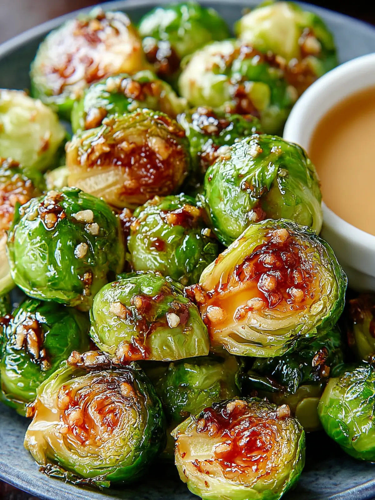 Irresistible Miso Butter Roasted Brussels Sprouts Recipe First Image