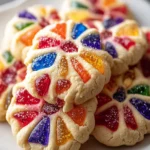 Colorful Stained Glass Cookies Recipe First Image