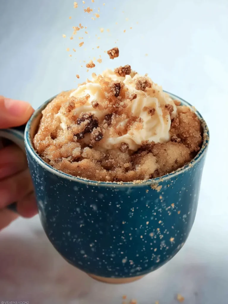 Coffee Cake in a Mug First Image