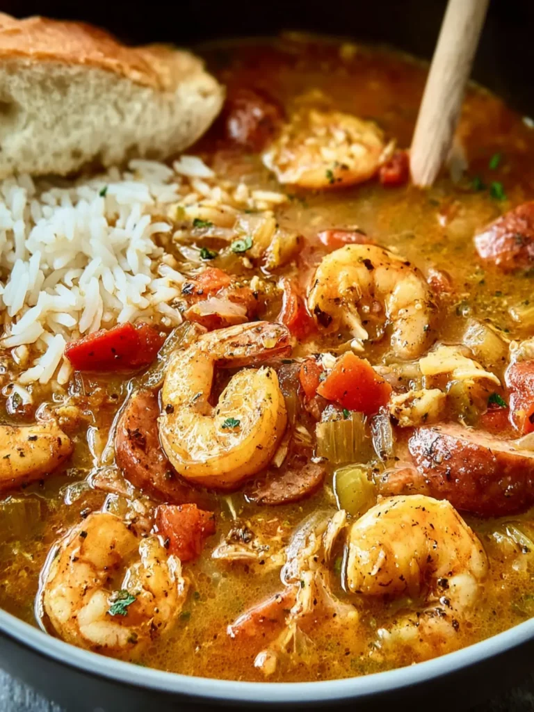Slow Cooker Crockpot Gumbo First Image