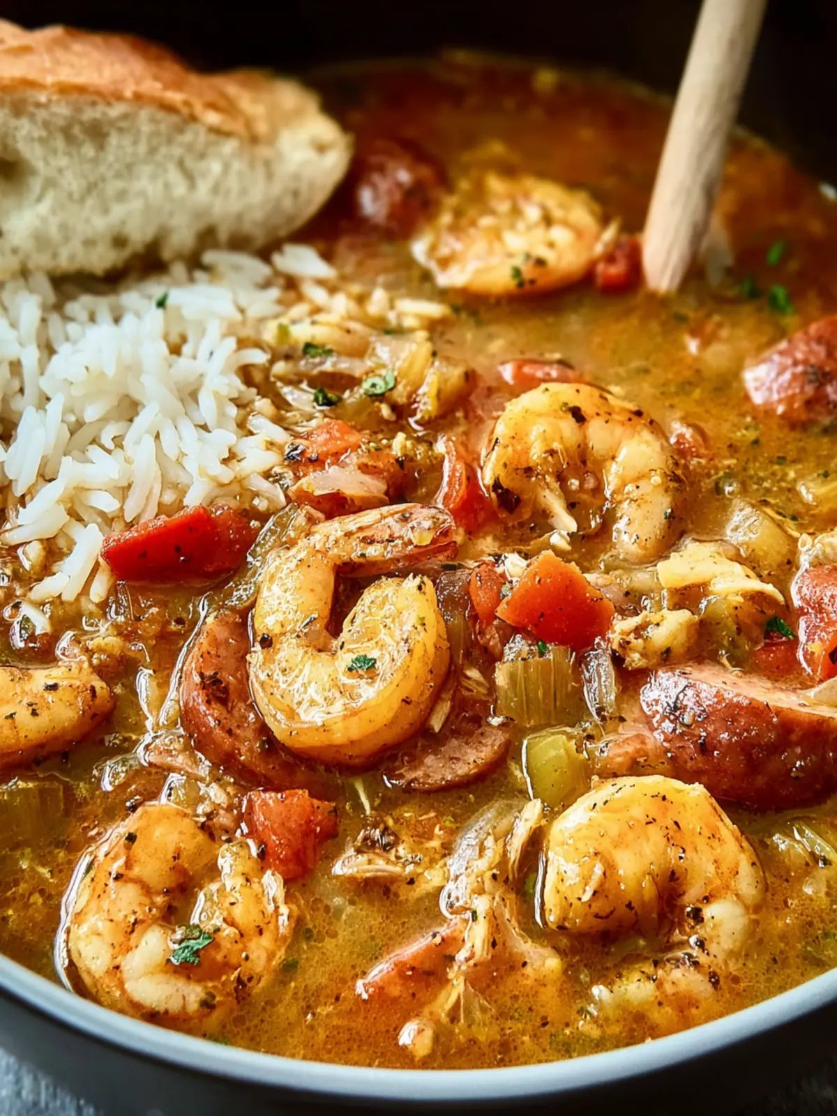 Slow Cooker Crockpot Gumbo First Image