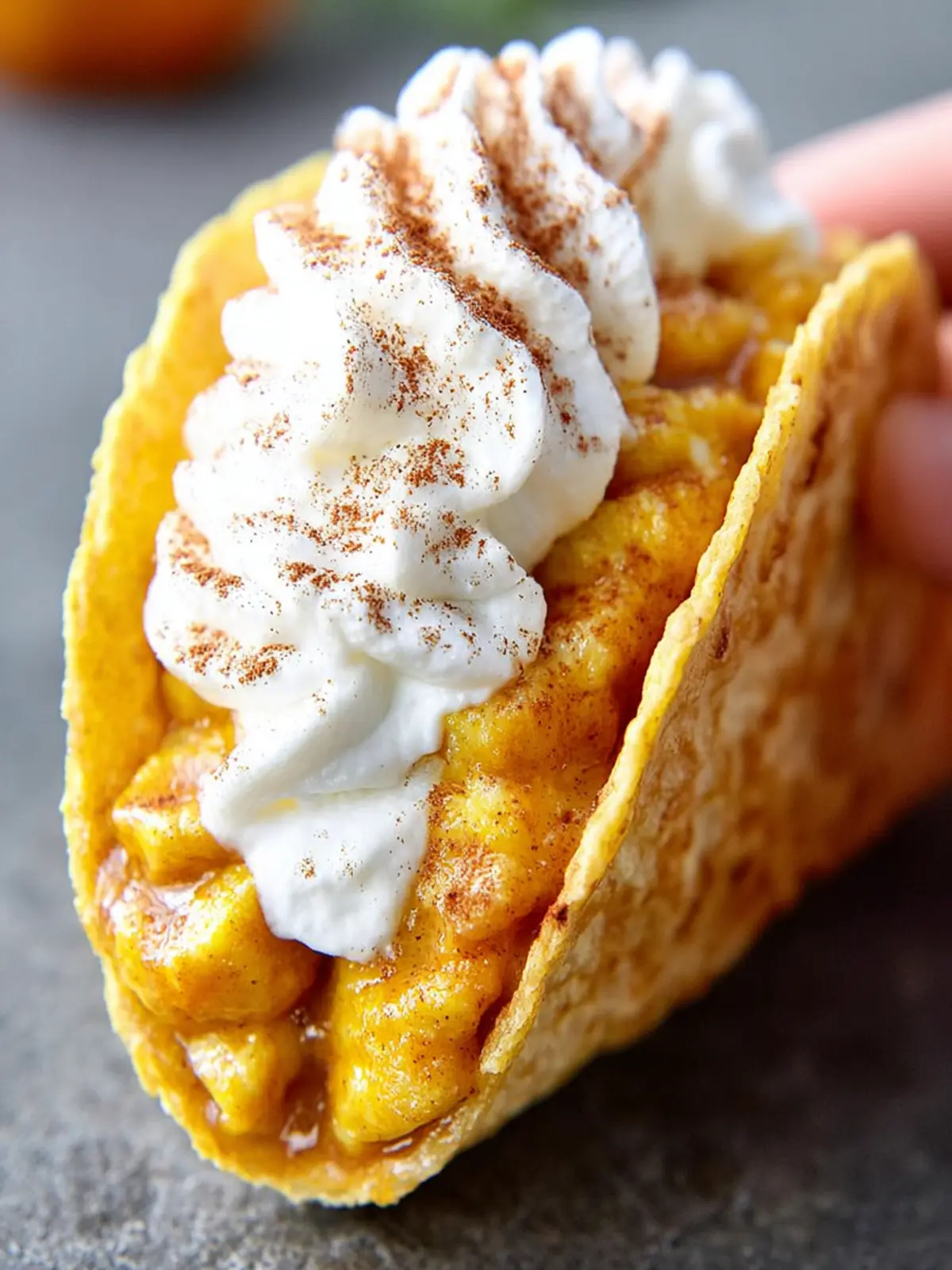 Pumpkin Spice Latte Tacos First Image