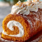 Classic Pumpkin Roll with Creamy Filling First Image