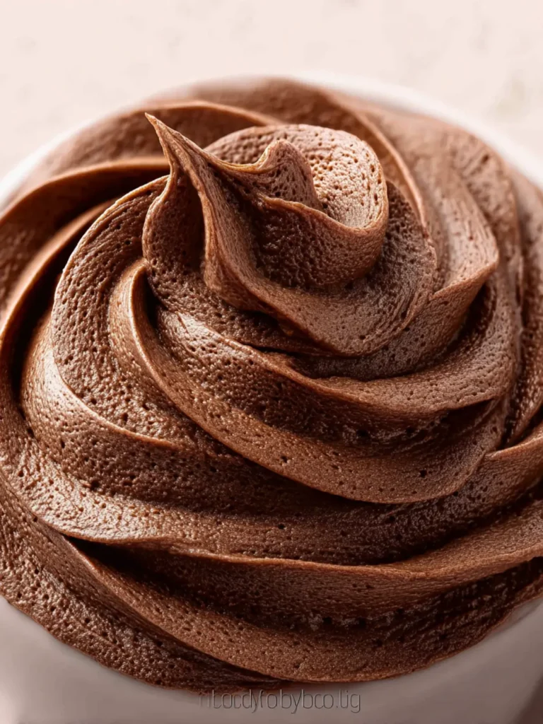 Homemade Chocolate Frosting First Image