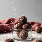 Chocolate Coconut Energy Balls First Image