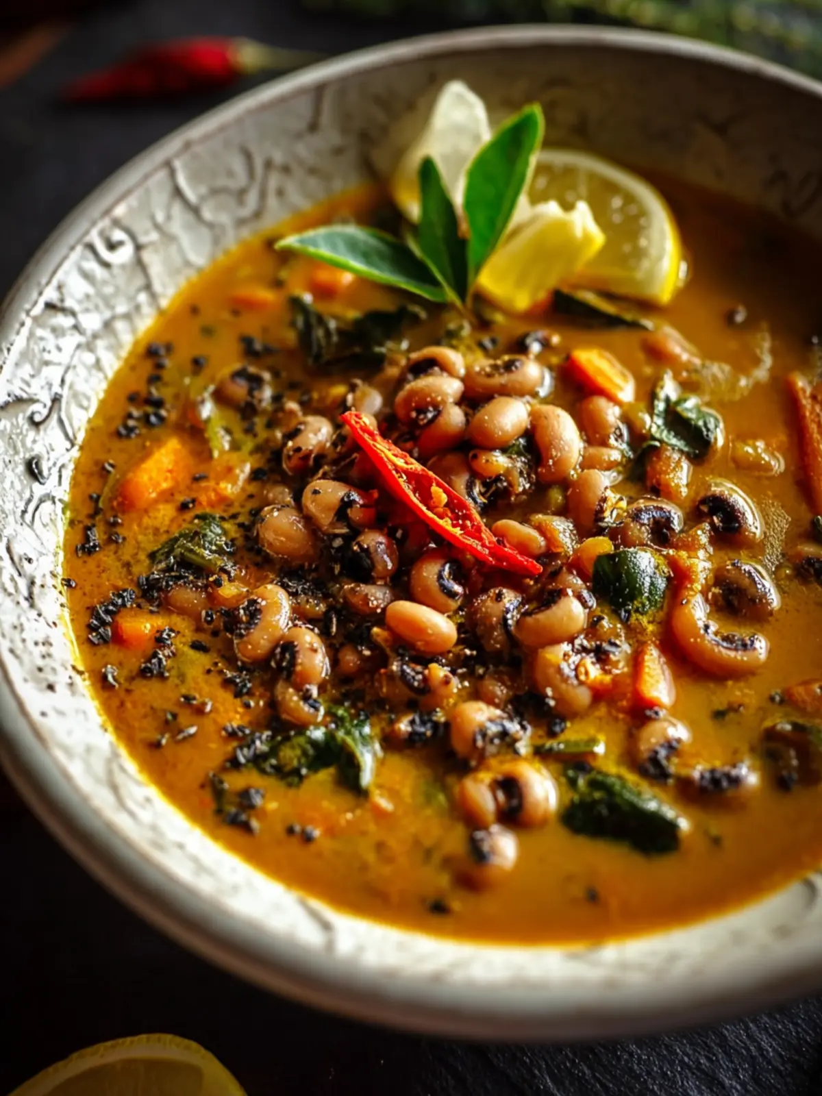 Delicious Instant Pot Black Eyed Peas Curry Recipe to Try! First Image