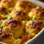Chicken Bubble Biscuit Bake Casserole First Image