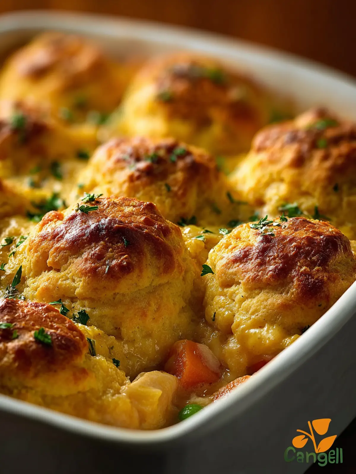 Chicken Bubble Biscuit Bake Casserole First Image