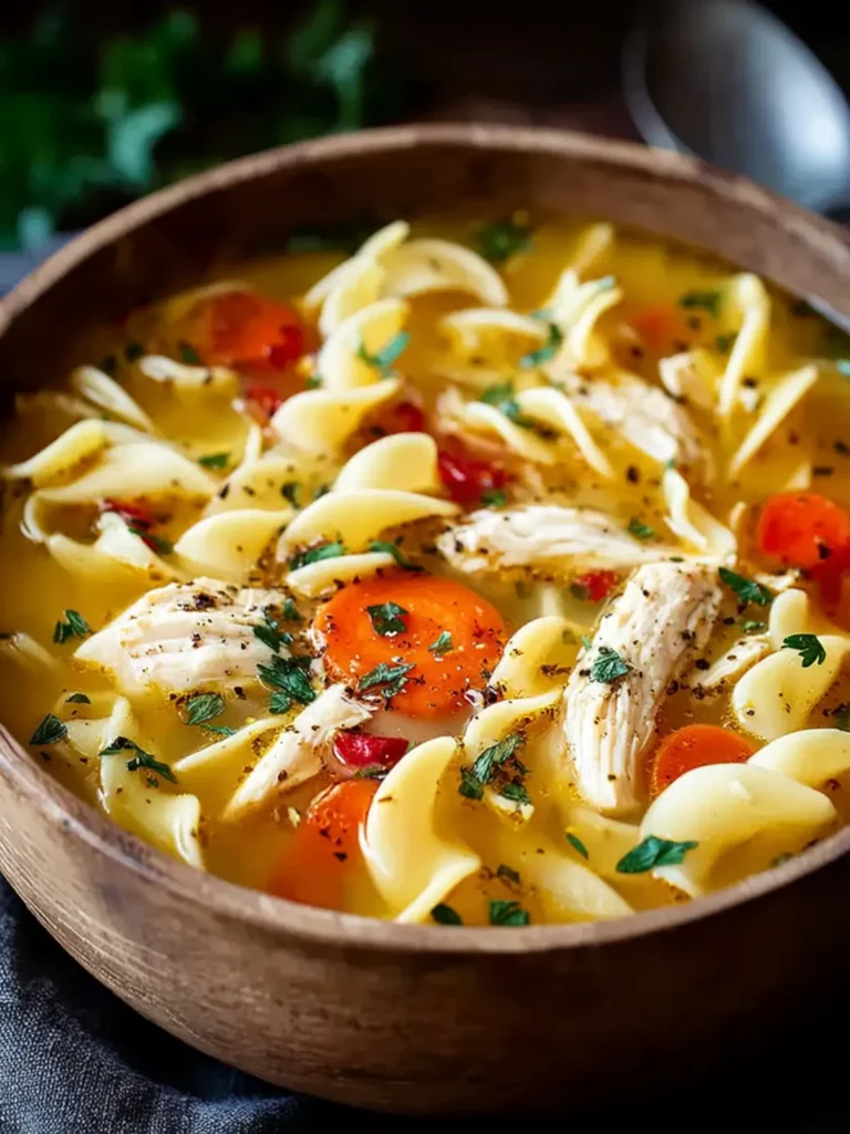 Homemade Chicken Noodle Soup: The Ultimate Amazing Comfort Recipe First Image