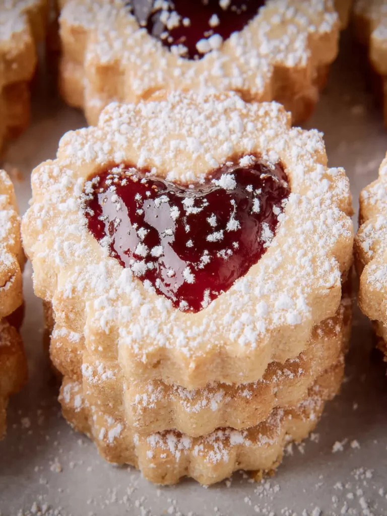 Gluten-Free Linzer Cookies First Image
