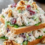 Delightful Turkey Salad with Cranberries and Walnuts Recipe First Image
