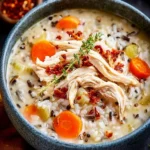 Crock Pot Chicken and Wild Rice Soup First Image