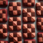 Strawberry Chocolate Checkered Cookies First Image