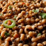 Delicious Slow Cooker Spicy Black-Eyed Peas Recipe First Image