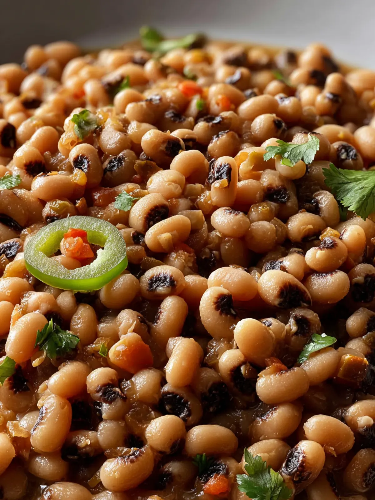 Delicious Slow Cooker Spicy Black-Eyed Peas Recipe First Image