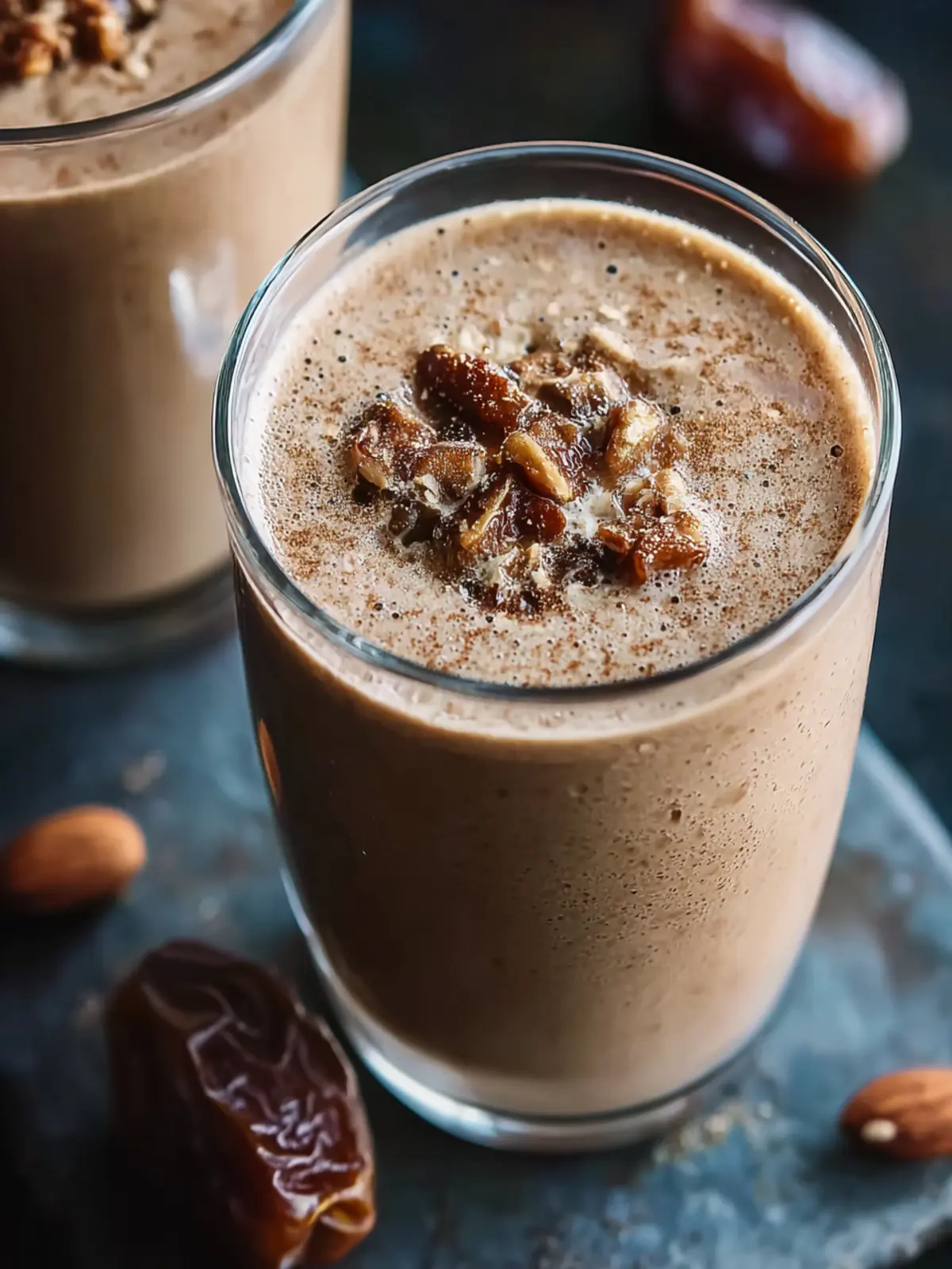 Creamy Date Coffee Breakfast Smoothies: An Incredible 5-Ingredient Recipe First Image