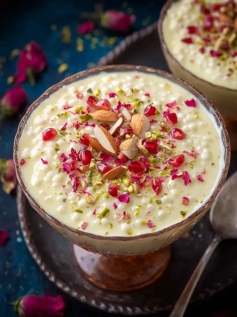 Sabudana Kheer (Indian Tapioca Pudding) First Image