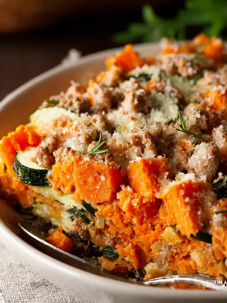 Ground Turkey Sweet Potato Bake First Image