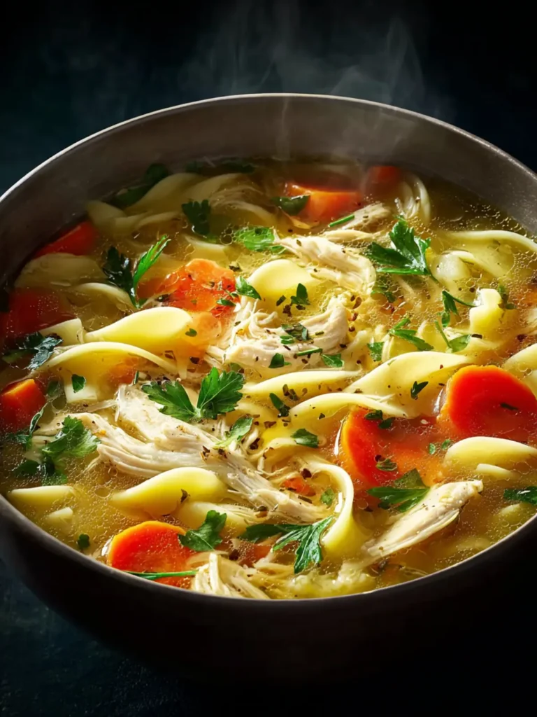 Rotisserie Chicken Noodle Soup First Image