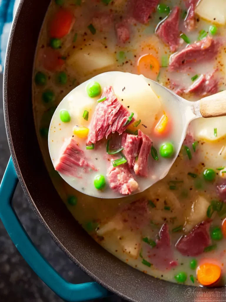 Leftover Corned Beef Soup First Image