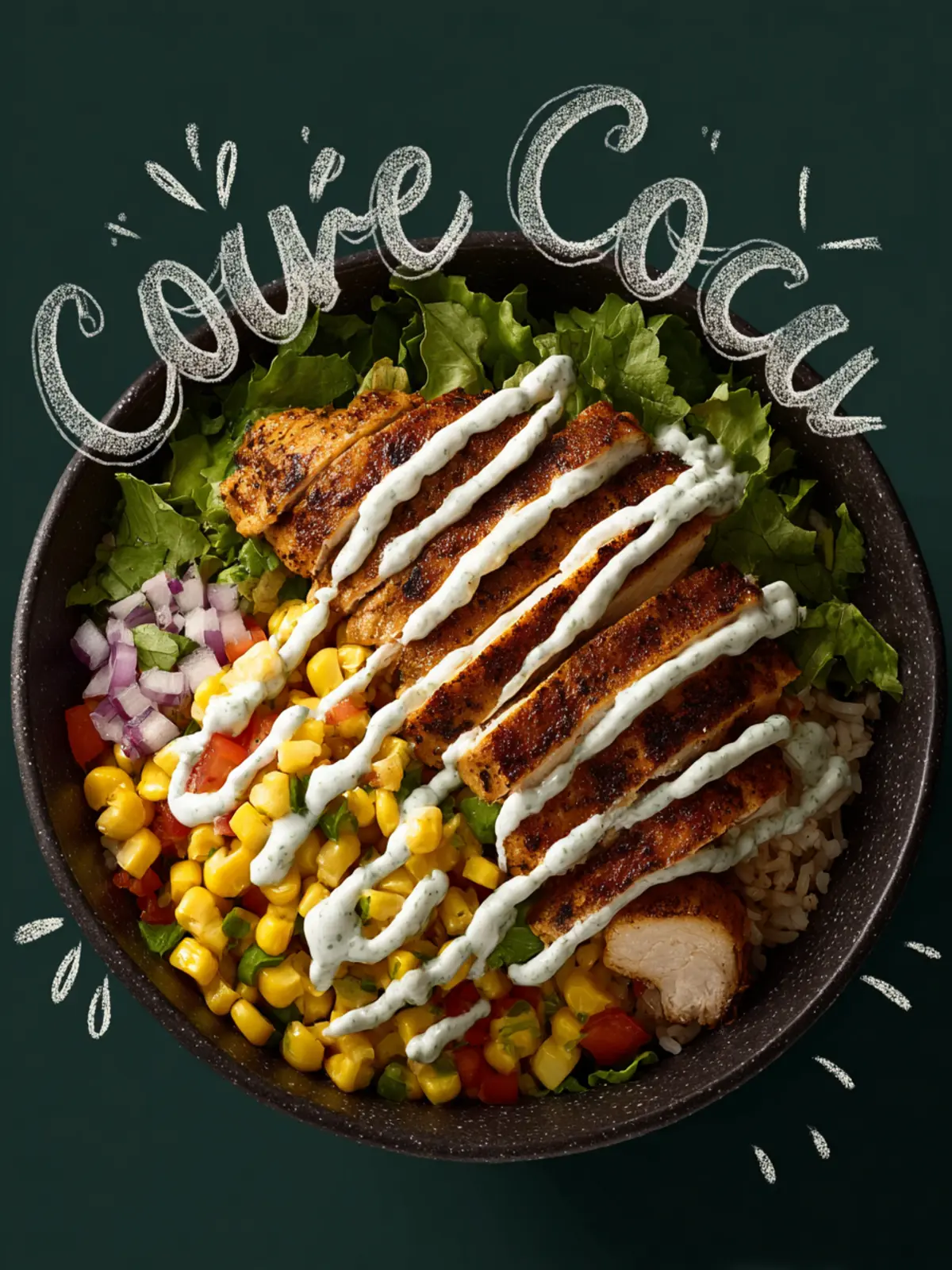 Grilled Chicken Burrito Bowl Recipe First Image