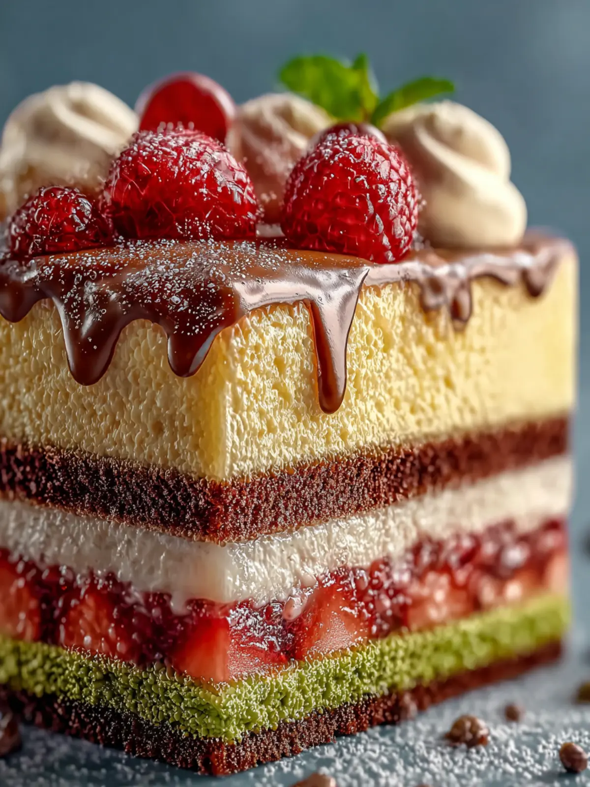 Divine Italian Love Cake: A Velvety Surprise Awaits First Image