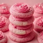 Pink Velvet Cookie Bliss: Soft, Chewy, and Irresistibly Sweet First Image