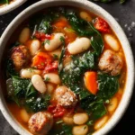 Italian Sausage White Bean Soup First Image
