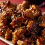 Balsamic Glazed Cauliflower Wings First Image