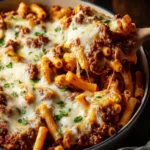 Baked Ziti with Ground Beef: Comforting and Cheesy Delight First Image
