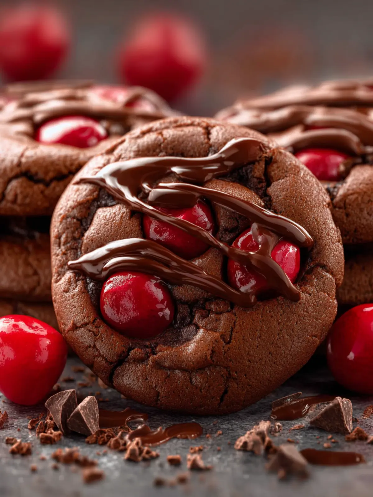 Chocolate Cherry Cookies: Indulgent Bites of Pure Joy