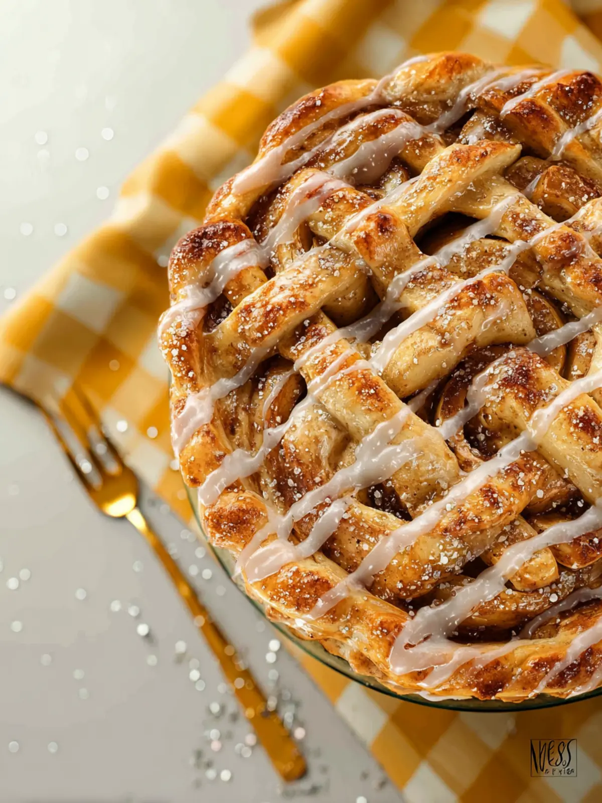 Cinnamon Roll Apple Pie First Image