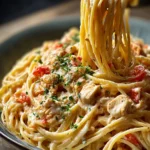 Creamy Crockpot Chicken Spaghetti: Effortless Comfort Food First Image