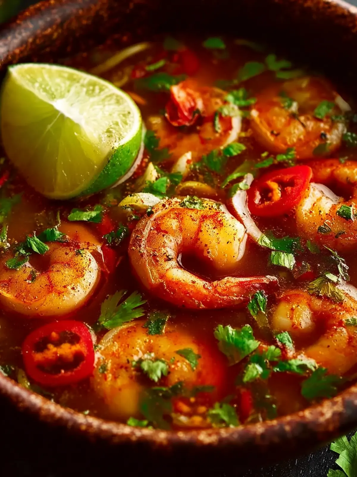 Quick and Spicy Shrimp Soup First Image