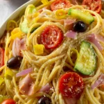 Spaghetti Salad with Italian Dressing Recipe First Image