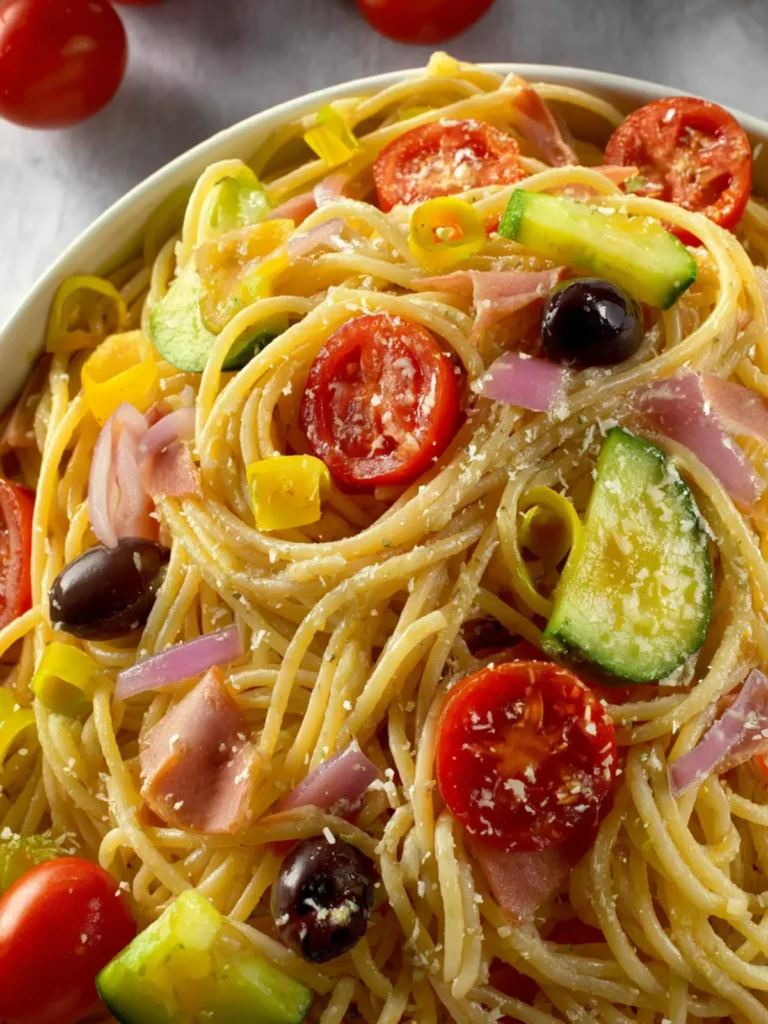 Spaghetti Salad with Italian Dressing Recipe First Image
