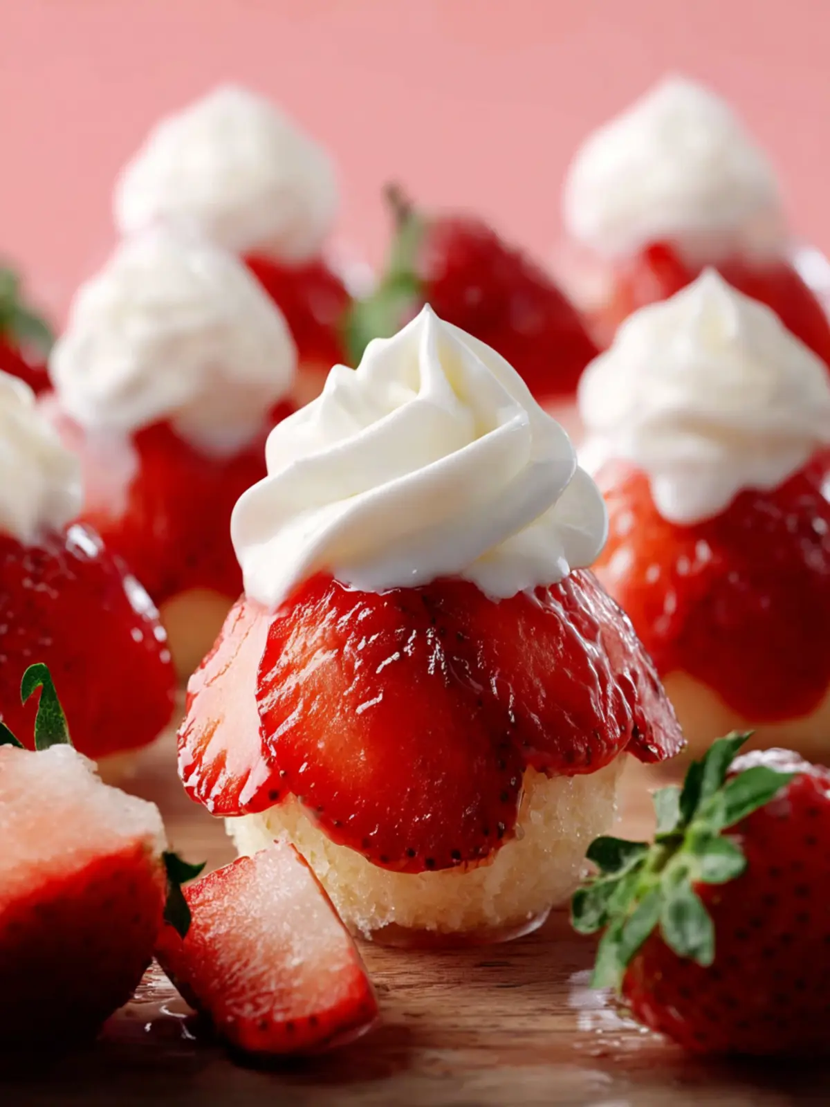 Strawberry and Cream Bites First Image