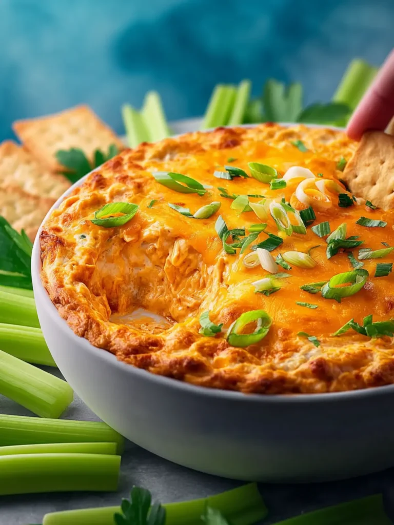 Super Bowl Buffalo Chicken Dip: The Ultimate Game-Day Treat! First Image