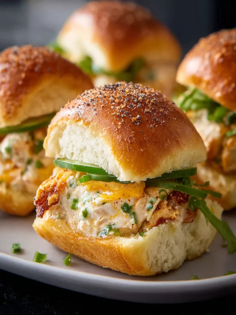 Crack Chicken Sliders First Image