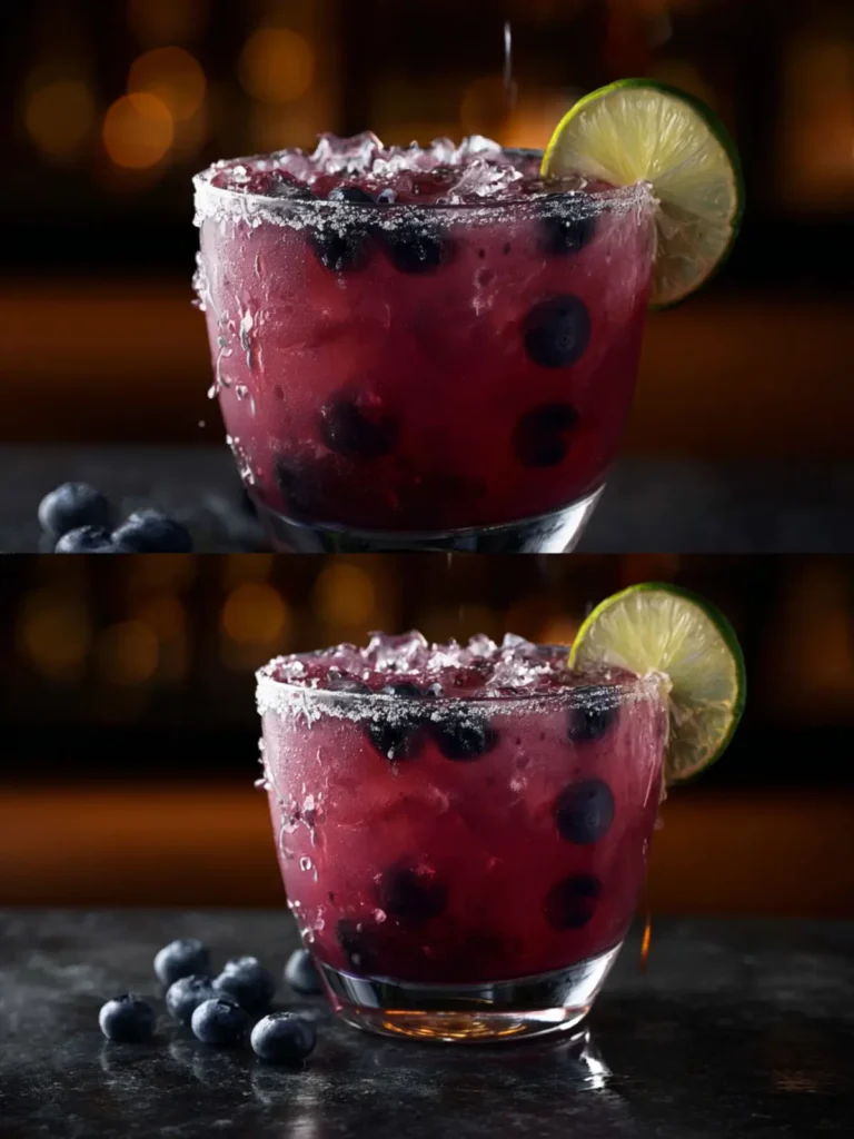 Easy Blueberry Coconut Crush Drink Recipe First Image