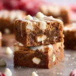 Gingerbread White Chocolate Blondies First Image