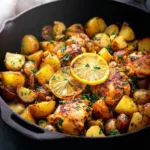 One-Pan Lemon Chicken and Potatoes First Image