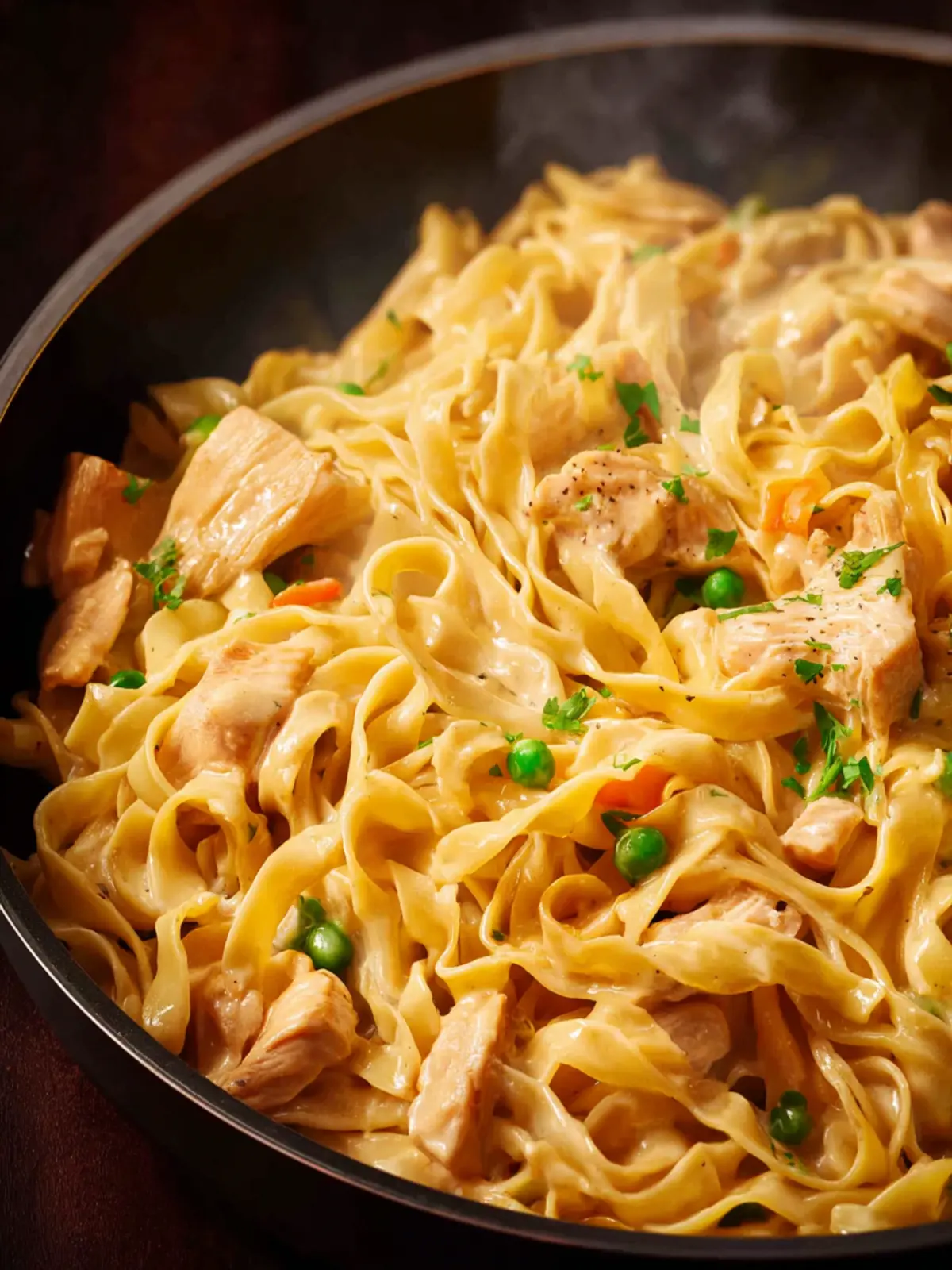 Stove Top Chicken and Noodles First Image