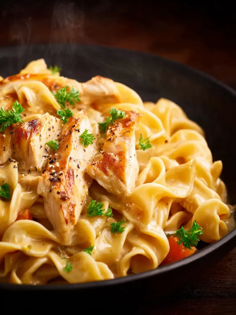 Stove Top Chicken and Noodles First Image