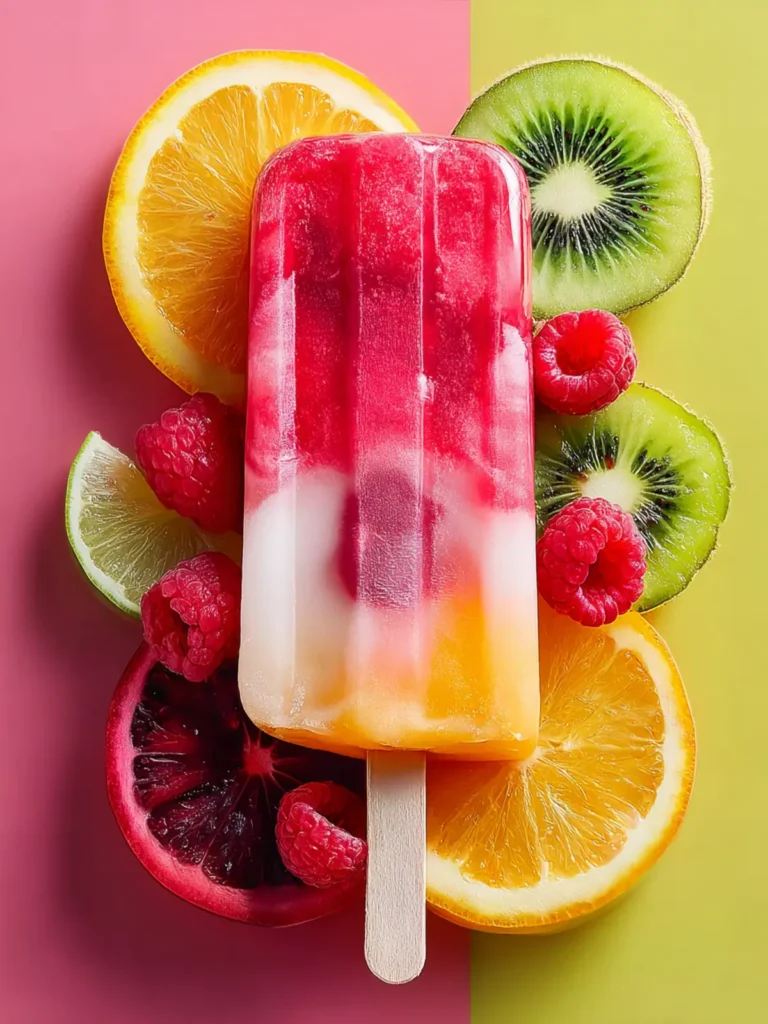 Fruit Popsicles First Image