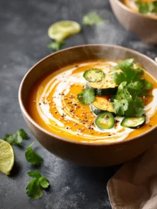 Miso Coconut Squash Soup First Image